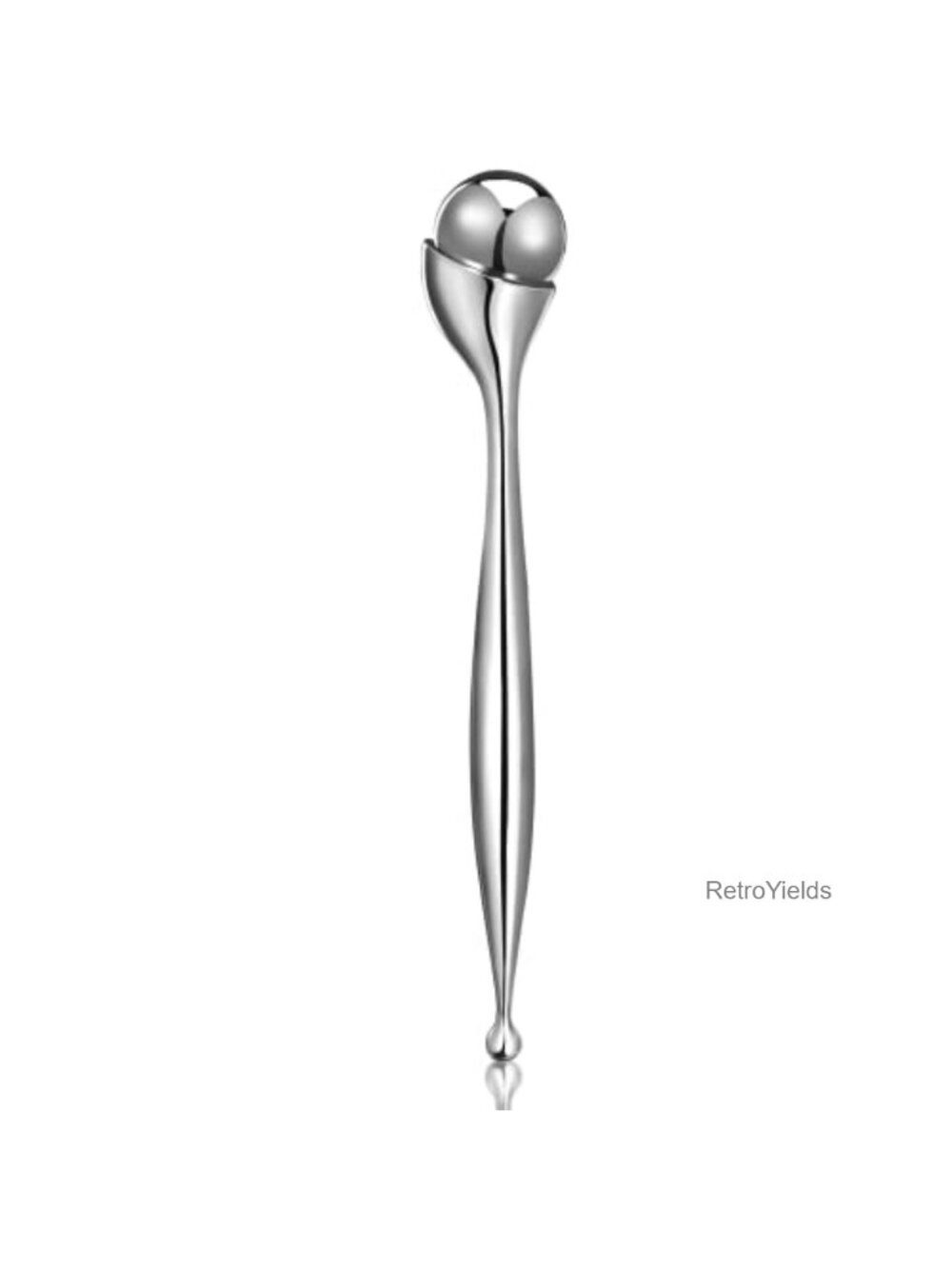 Stainless Steel Eye Roller Facial Massager for Puffiness Dark Circles